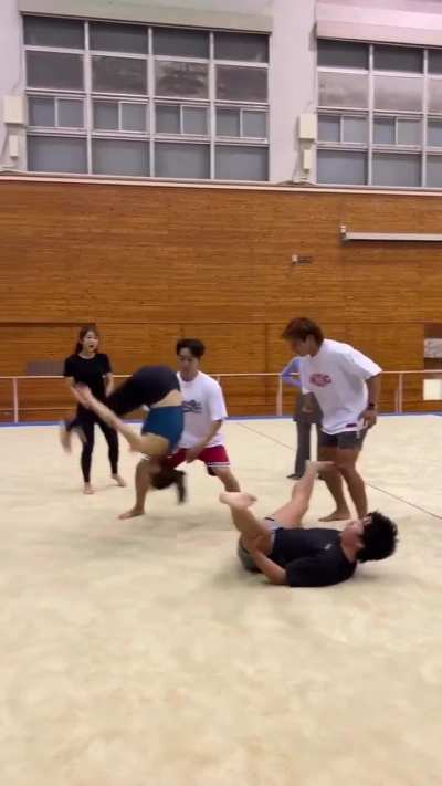 Gymnastics is fun