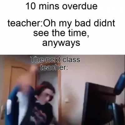 All the time