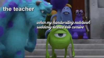 my sister helped me.....