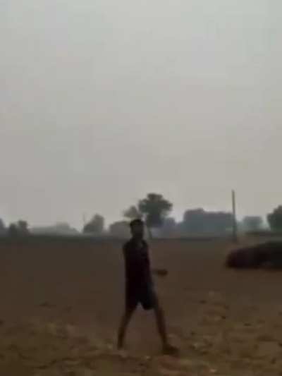 Guy was over confident about that!
