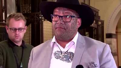 New Zealand Maori leader Rawiri Waititi ejected from parliament for not wearing a necktie said that enforcing a Western dress code was an attempt to suppress indigenous culture.