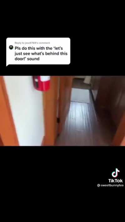 That better be a strong door