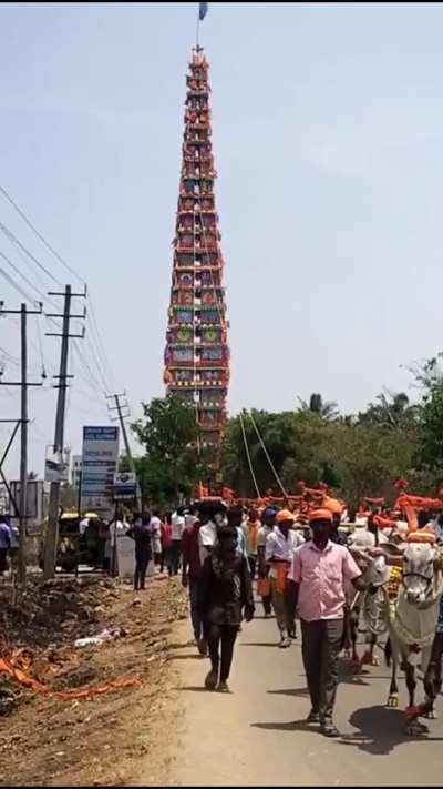 It was the tallest chariot!