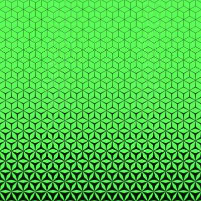 Triangle Bloom into Cubes Pattern | GIF Loop by Xponentialdesign[OC][A]
