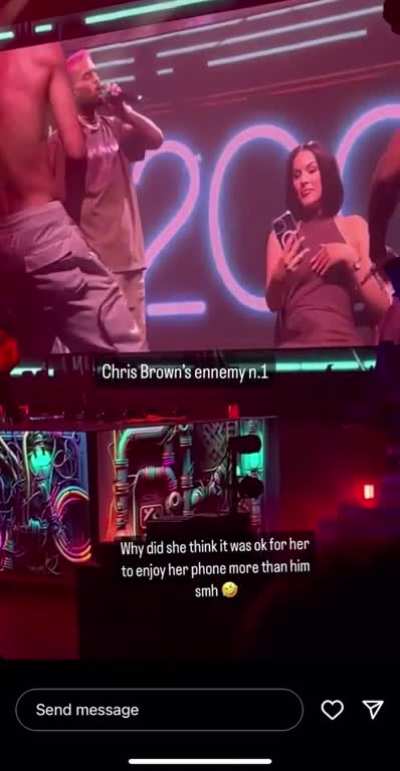 Filming when the artist takes you on stage
