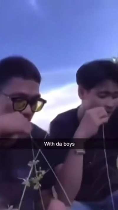 with da boys