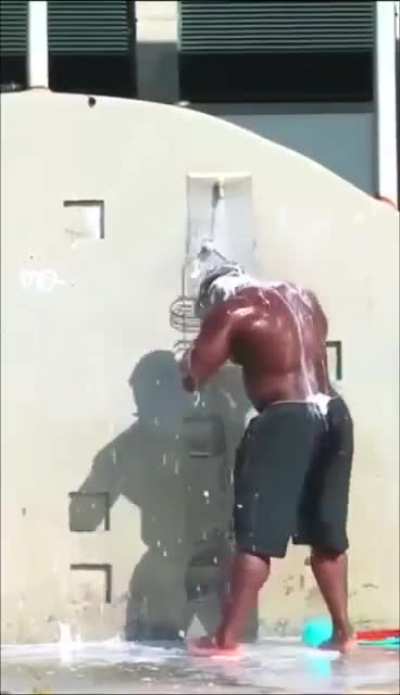 to wash it off
