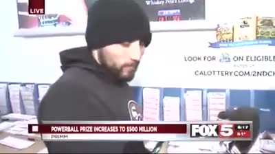 Finally, a guy that admits he's not gonna waste the money.