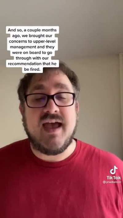 Workplace drama ?
