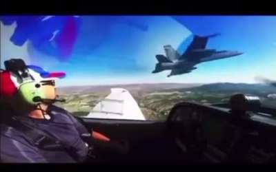 How fighter jets say hi ?