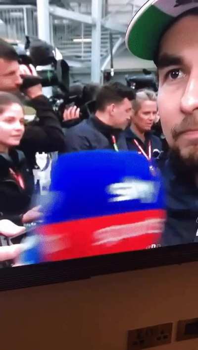 "You know you're being filmed?"