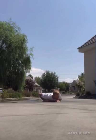 Jumping with pogo stick