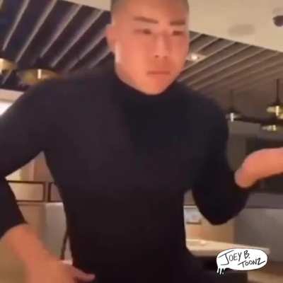 Man who does the same dance everyday.
