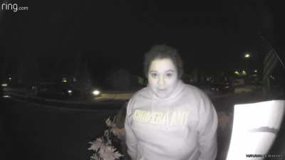 This young lady made my night, Happy Halloween ? ?