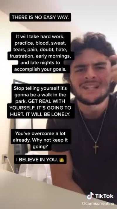 Stay quiet accomplish your goals,and surprise the world