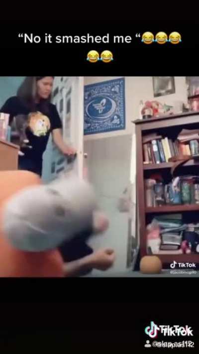 Scare prank gone wrong