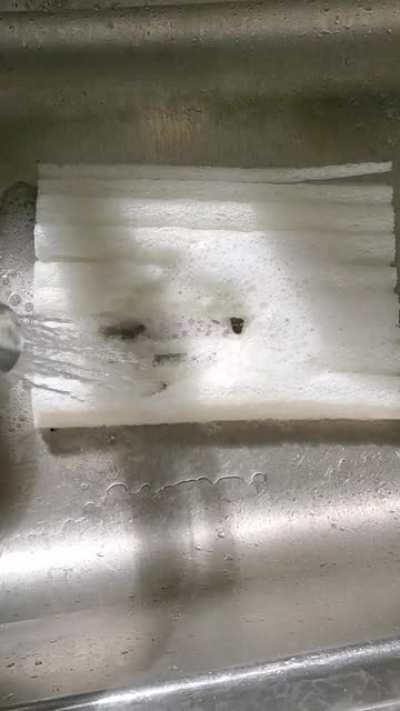 Dissolvable "styrofoam" made of corn starch