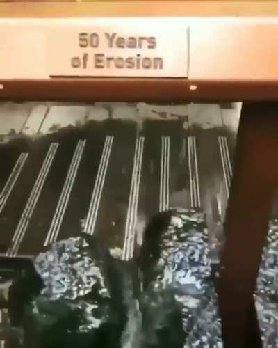 ? Erosion differences between 15, 25 and 50 years .