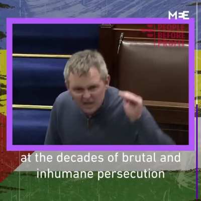 Irish MP Richard Boyd Barrett calls out the double standards on Ukraine and Palestine