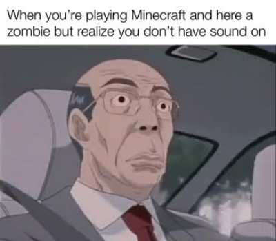 Slowly turns around