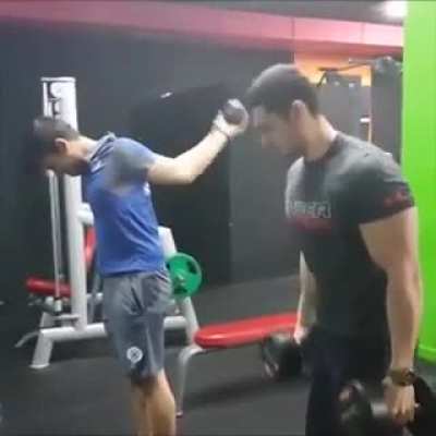 working out