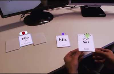 Augmented Reality Chemistry Set