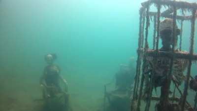 Here’s something you hope to never find when diving