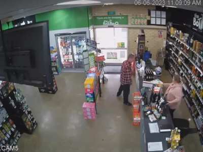 To steal liquor