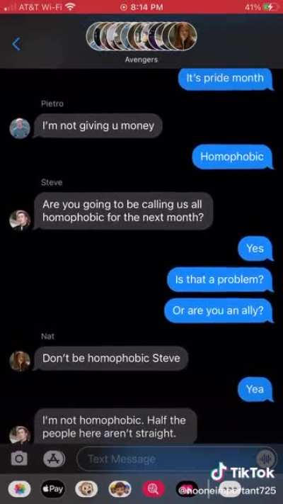 I'm gay now gimme money