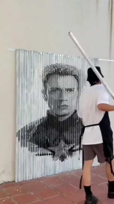 Four sided painting