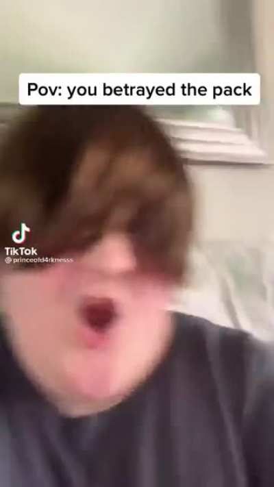 When you “betray the pack”