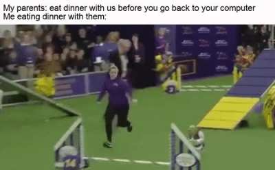 *finishes in 1 sec*