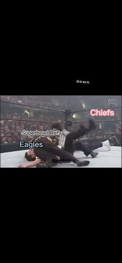 The Refs understood the Assignment at the Superbowl ?