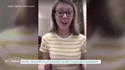 Music teacher writes quarantine theme song