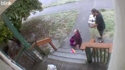 To carry groceries in