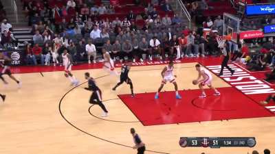 [Highlight] Jalen Green gets the chase down block on Dame!