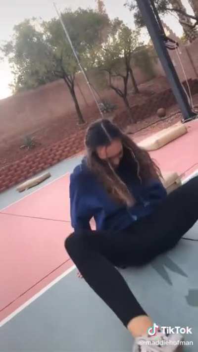 Why is this a thing. A girl made a montage of pissing herself.