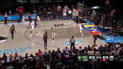 [Highlight] Nets ball movement results in a Blake Griffin open dunk