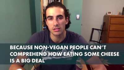Vegan YouTuber Freaks Out After Eating Cheese