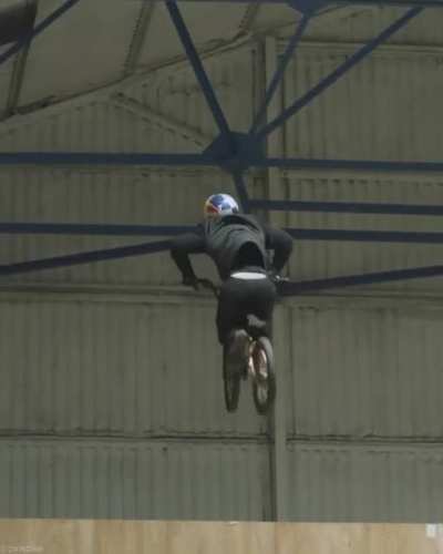 First ever triple backflip on BMX. This is seriously insane!