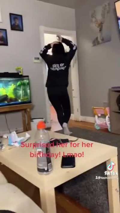 Birthday surprises