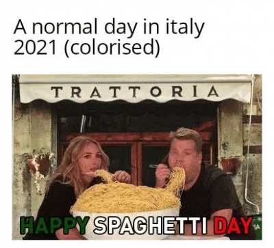 Just a normal day in italy