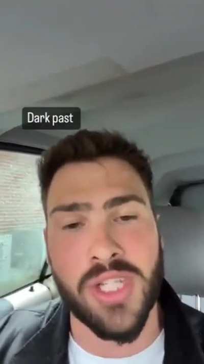 Dude needs to get off TikTok and into treatment