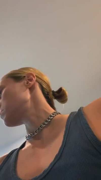 She loves doing the Borat impression