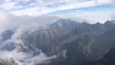 Climbers ascend to the highest peak of Poland and find a cat at the summit