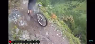 Parkour Biker Falls (He Was Fine Afterwards) I edited the vid hope you enjoy!?