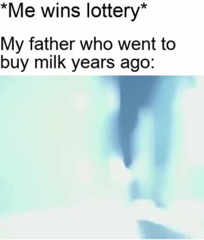 Ah yes milk