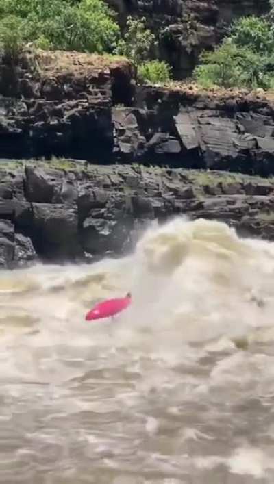 Kayaker with massive cojones (Dane Jackson)