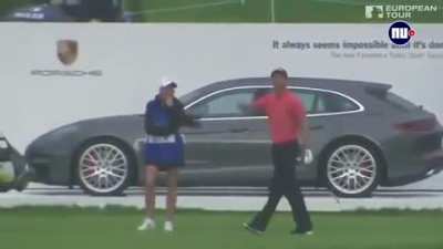Get a hole-in-one without touching the ground, win a porsche ?️‍♂️⛳