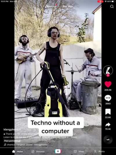 Techno without the computer